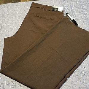 Nicole Miller brown dress pants size 16 NWT